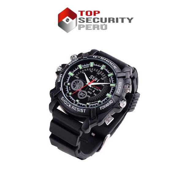 15. RELOJ SPORT SILICONA CON CAMARA 8GB