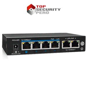 UTP3-SW04-TP60-A1 - SWITCH ETHERNET 4 PUERTOS PoE 10/100Base-Tx - Imagen 1