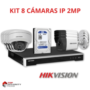 KIT DE 8 CÁMARAS IP DE 2MP 5 KIT DE 8 CÁMARAS IP DE 2MP - Imagen 1