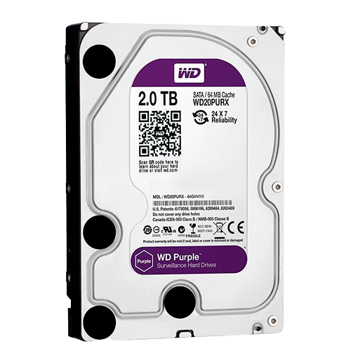 KIT DE 8 CÁMARAS IP DE 8MP 4 Disco purpura