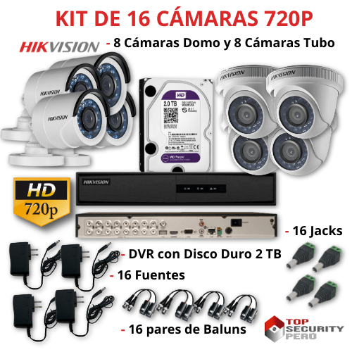 Kit 16 HD
