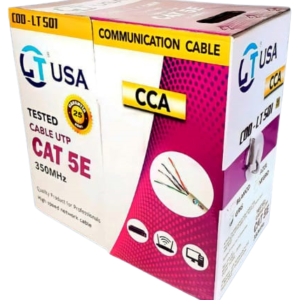 LT501 CABLE UTP CAT5E CCA COBRE Y ALUMINIO 1 LT501 CABLE UTP CAT5E CCA COBRE Y ALUMINIO - Imagen 1