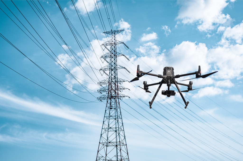 Dron para detección de corona en Alta Tension 1 bc-20dr drone