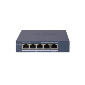 HK-DS-3E1505P-EI/M - SMART SWITCH ADMINIS 4 POE ALL 1000M (1G) + 1 UP RJ45 GIGABITE - 45W - BAJO CONSUMO - Imagen 1
