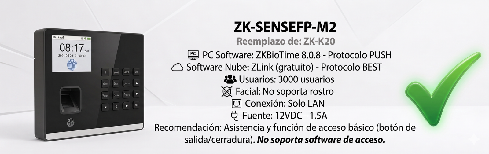 Kit Completo de Control de Asistencia y Acceso con Reconocimiento de Huella, Tarjeta o Clave 12 Gemini Generated Image kay1zrkay1zrkay1 1 scaled