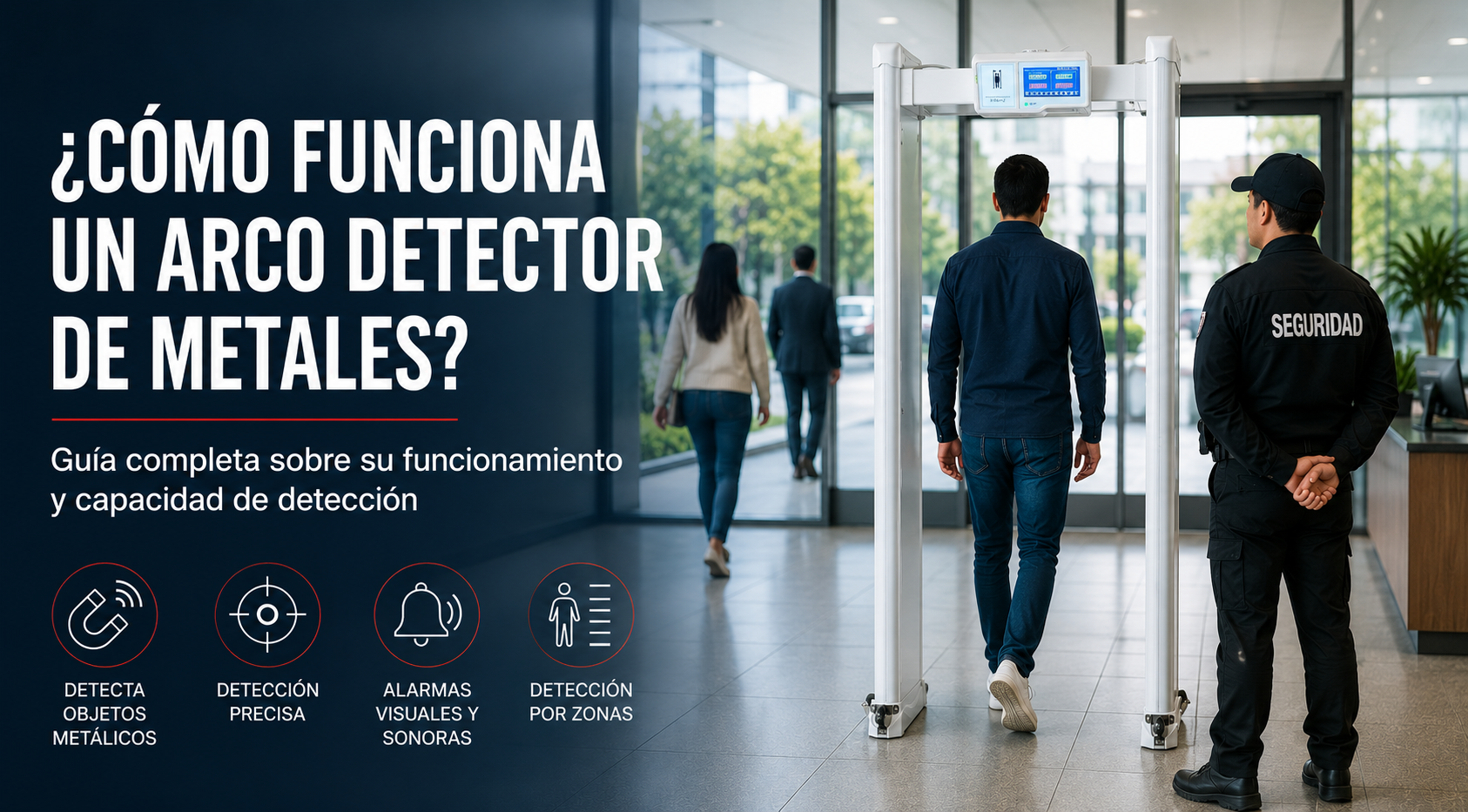 como funciona el arco detector de metales