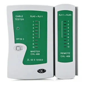 TL-468 LAN TESTER DE CABLE RED ANALÓGICO RJ45 – RJ11 CAT 5 Y 6 LT-468 - Imagen 1